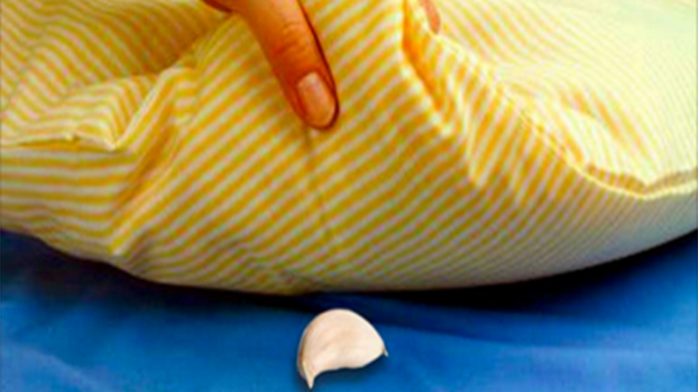 You will experience this if you place garlic beneath your pillow